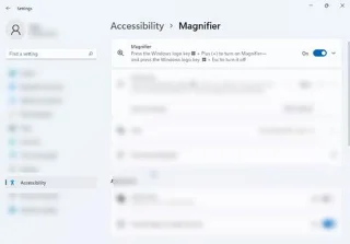 Hoe u de Vergroter-tool gebruikt op Windows 11