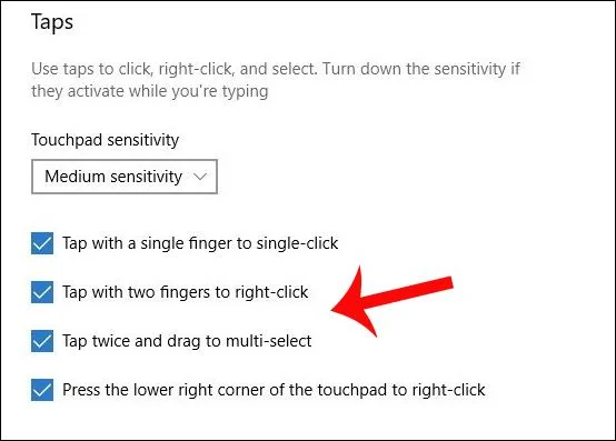 So passen Sie das Touchpad unter Windows 10 Creators Update an