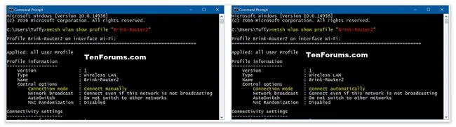 Windows 10'da otomatik kablosuz ağ bağlantısı nasıl açılır/kapatılır