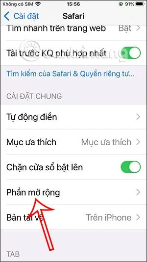 Bagaimana untuk memasang sambungan pada Safari iPhone