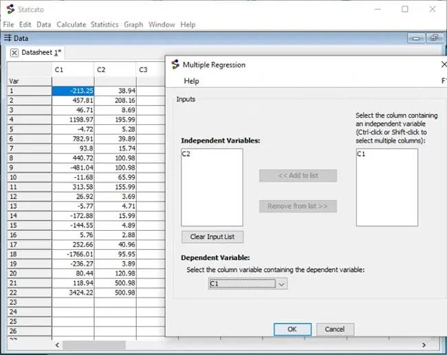 Regressieanalyse uitvoeren in Windows 11/10
