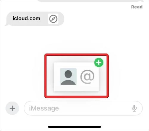 Bagaimana untuk memasukkan kenalan dalam mesej iPhone