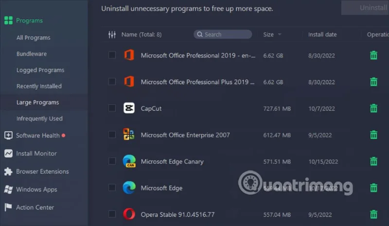 Windows'taki yazılımı tamamen kaldırmak için IObit Uninstaller nasıl kullanılır?
