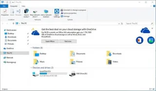 如何在 Windows 10 上的檔案總管中隱藏/顯示供應商通知