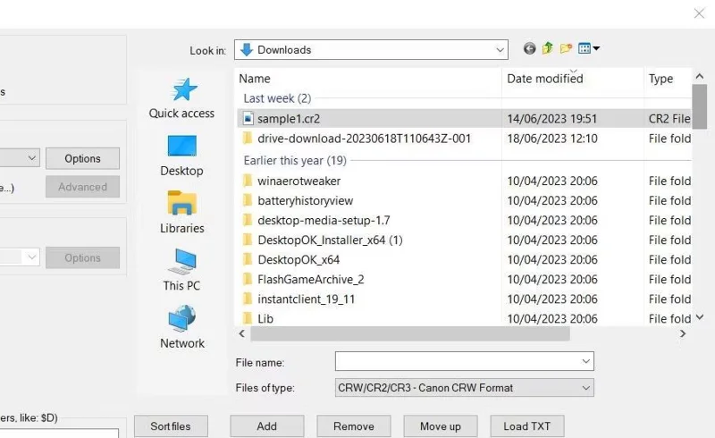 Bagaimana untuk menukar imej CR2 kepada JPG pada Windows