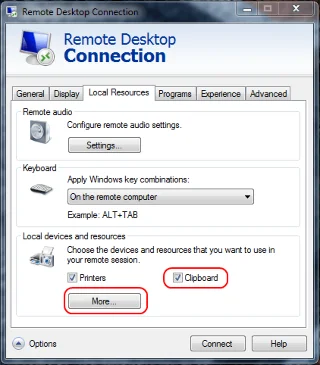 Fout opgelost waarbij het niet mogelijk was om te kopiëren en plakken in een Remote Desktop-sessie