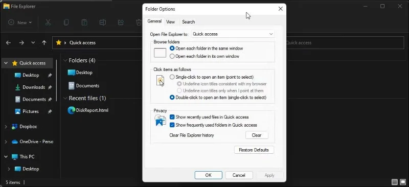 Bagaimana untuk menukar fungsi kekunci Fn pada Windows 10 dan 11