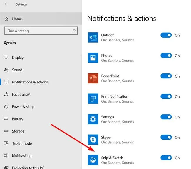 Windows 10'da çalışmayan Windows + Shift + S kısayolunu düzeltme