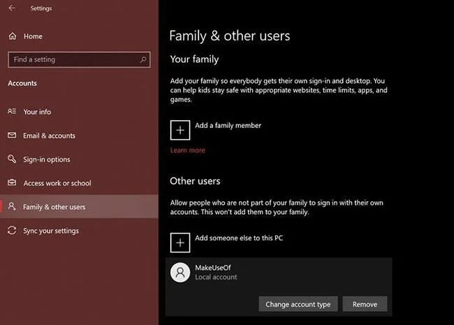 Windows 10'da kullanıcı hesabı türünü değiştirmenin 4 yolu