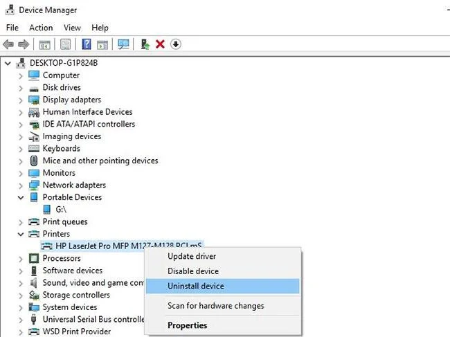 Comment réparer l'erreur Le pilote n'est pas disponible sur l'imprimante sous Windows 10