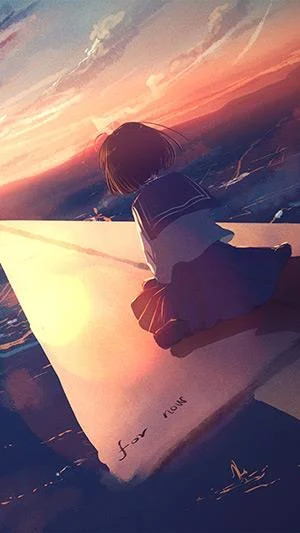Gambar Anime Girl, Gambar Anime Perempuan pelbagai genre untuk telefon