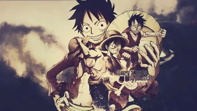 Kertas dinding Luffy untuk komputer
