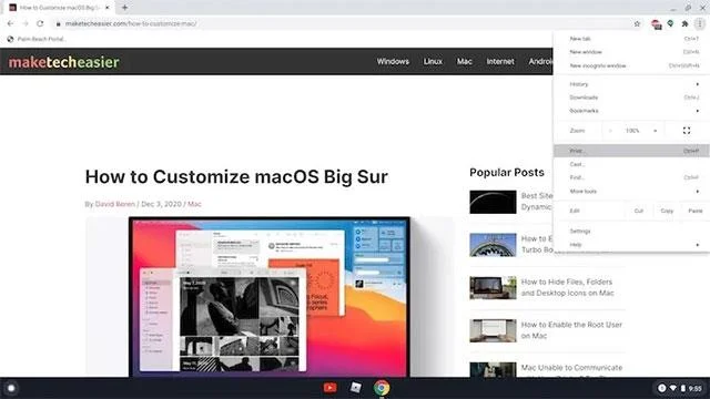 Chromebook'ta belgeler nasıl yazdırılır