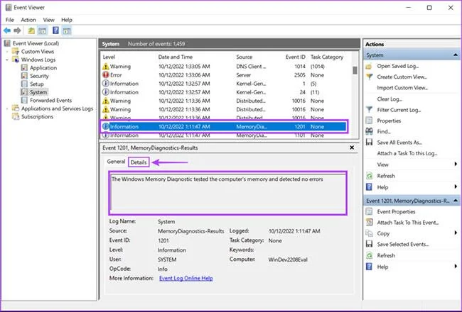 Hoe Memory Diagnostic Tool te gebruiken op Windows 11