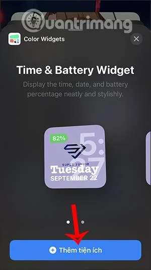 Cara menggunakan Widget Warna untuk mencipta widget kalendar dan bateri pada iOS