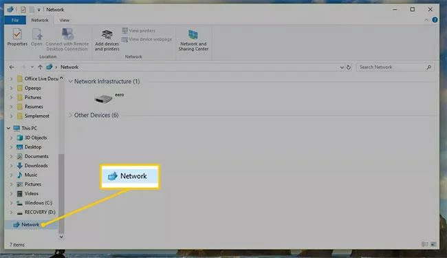 Windows'ta paylaşılan klasörler nasıl bulunur?