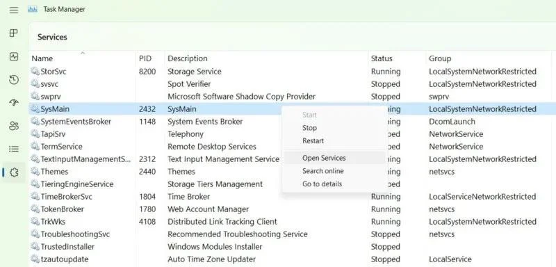 Apakah Windows Superfetch (SysMain)? Bagaimana untuk melumpuhkan Superfetch?