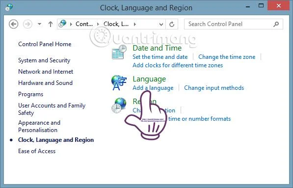 Bagaimana untuk menukar bahasa papan kekunci Windows 8/8.1