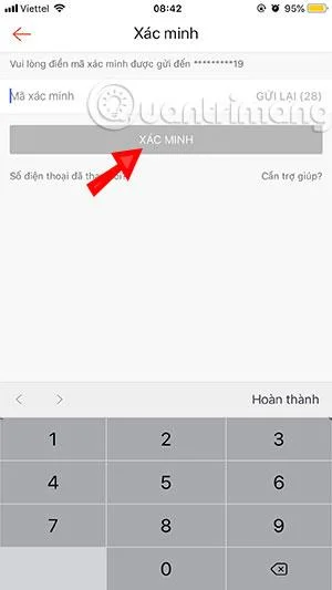 Comment récupérer le mot de passe Shopee