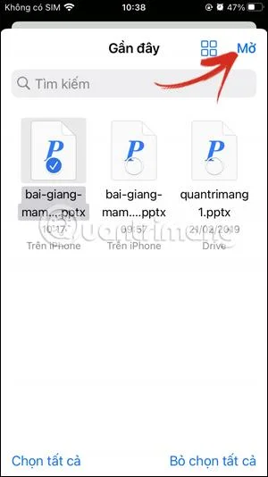 Bagaimana untuk menukar PowerPoint kepada PDF pada iPhone