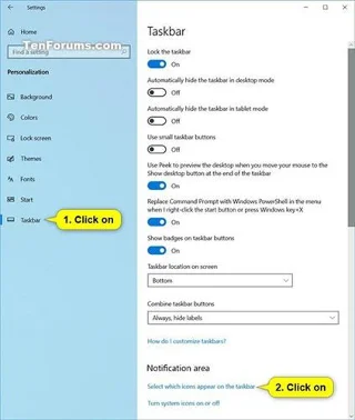 Cara menambah/mengalih keluar ikon Meet Now pada Bar Tugas dalam Windows 10