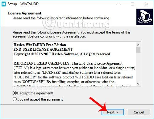 Cara memasang Windows menggunakan WinToHDD tanpa USB atau DVD