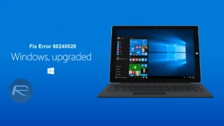 Windows 10a yükseltme yaparken 80240020 hatası nasıl düzeltilir