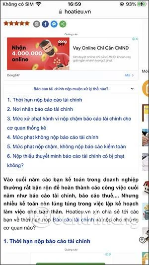 Cara yang sangat berguna untuk mencari tab dengan cepat pada Safari iPhone