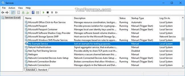 Bagaimana untuk memadam perkhidmatan dalam Windows 10/8/7