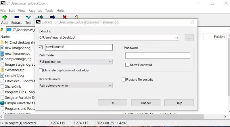 Windows 10/11'de görüntü dosyalarındaki ZIP dosyaları nasıl gizlenir