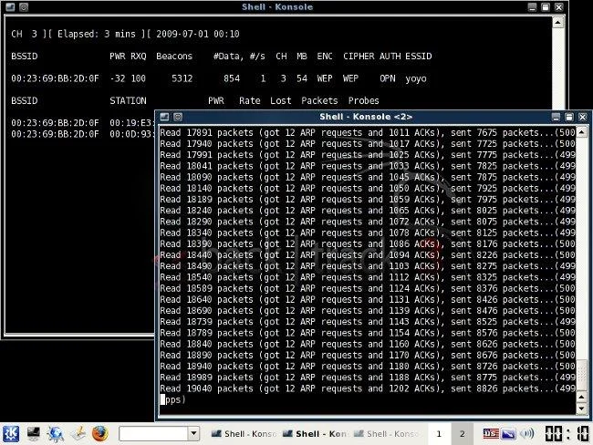 使用 Backtrack 破解 WEP Wifi 密碼
