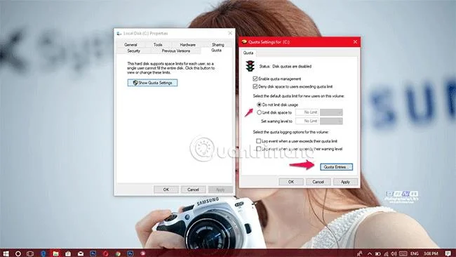 Windows'un yavaşlamasını önlemek için disk alanında uyarı sınırlarını ayarlama talimatları