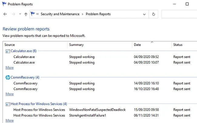 Bagaimana untuk menyelesaikan masalah Windows menggunakan log Pemapar Acara