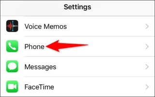 Bagaimana untuk melihat senarai nombor telefon yang disekat pada iPhone