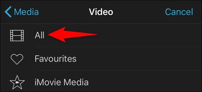 Bagaimana untuk menggabungkan video pada iPhone dengan aplikasi iMovie