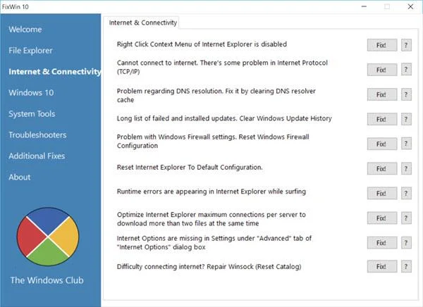 Betulkan ralat Windows 10 dengan hanya 1 klik dengan FixWin