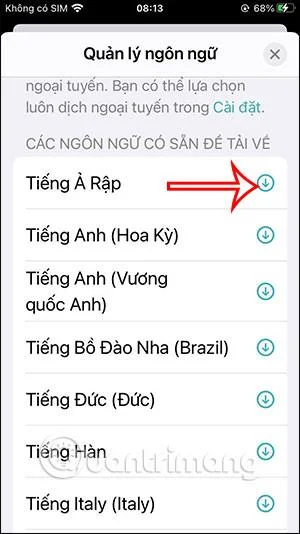 Bagaimana untuk menterjemah secara langsung perbualan pada iPhone