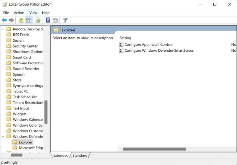 Windows'ta Uygulamaların Nereden Alınacağını Seç seçeneğinin kaybolması hatası nasıl düzeltilir
