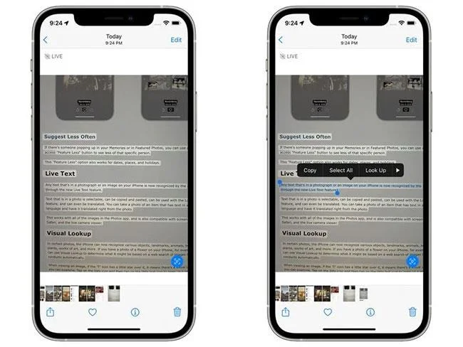 Ciri baharu dalam apl Photos pada iOS 15