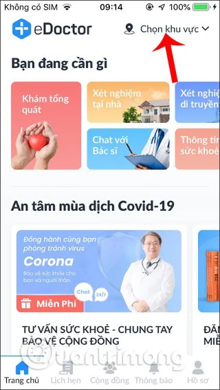 Cara menggunakan eDoctor untuk berbual dalam talian dengan doktor di rumah