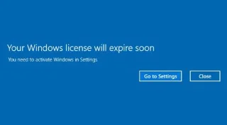 Bildirim nasıl kapatılır Windows lisansınızın süresi yakında dolacak Windows 10