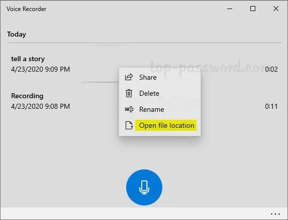 Windows 10'da Ses Kaydedici uygulamasına nasıl erişilir ve kullanılır?