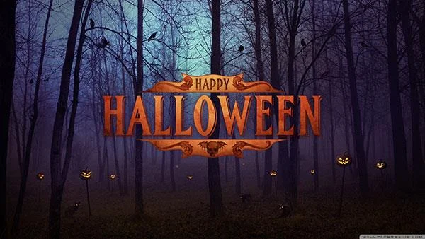 Fondo de pantalla de Halloween para ordenadores.