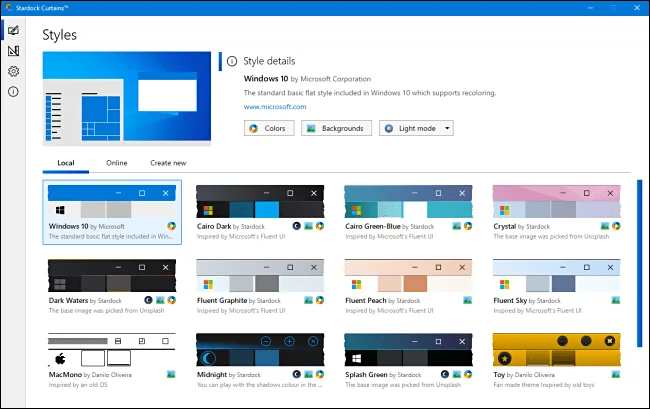 Stardock Perdeleri ile Windows 10'da özel temalar oluşturun