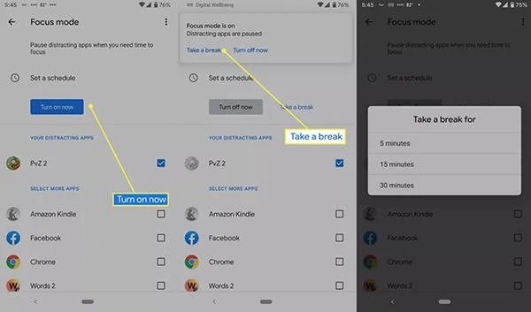 Bagaimana untuk menyemak Masa Skrin pada Android
