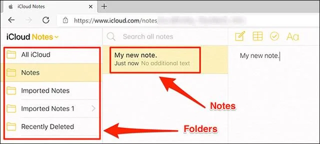 Comment afficher et modifier les notes Apple Notes sous Windows 10