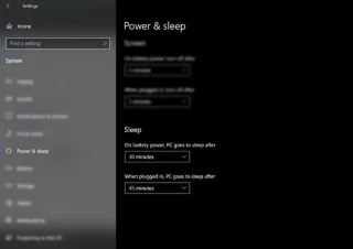 Windows 10da Uyku modu ayarları nasıl özelleştirilir