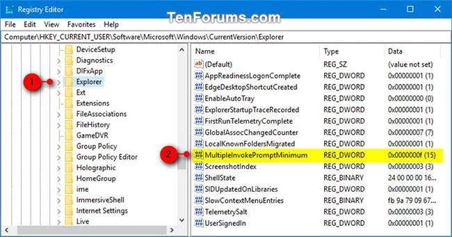 Hoe u kunt oplossen dat contextmenu-items verloren gaan bij het selecteren van meer dan 15 bestanden in Windows