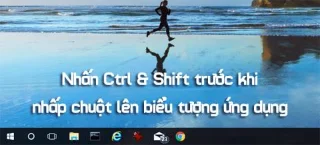 Windows 10da Görev Çubuğundaki sabitlenmiş uygulamaları Yönetici olarak açma