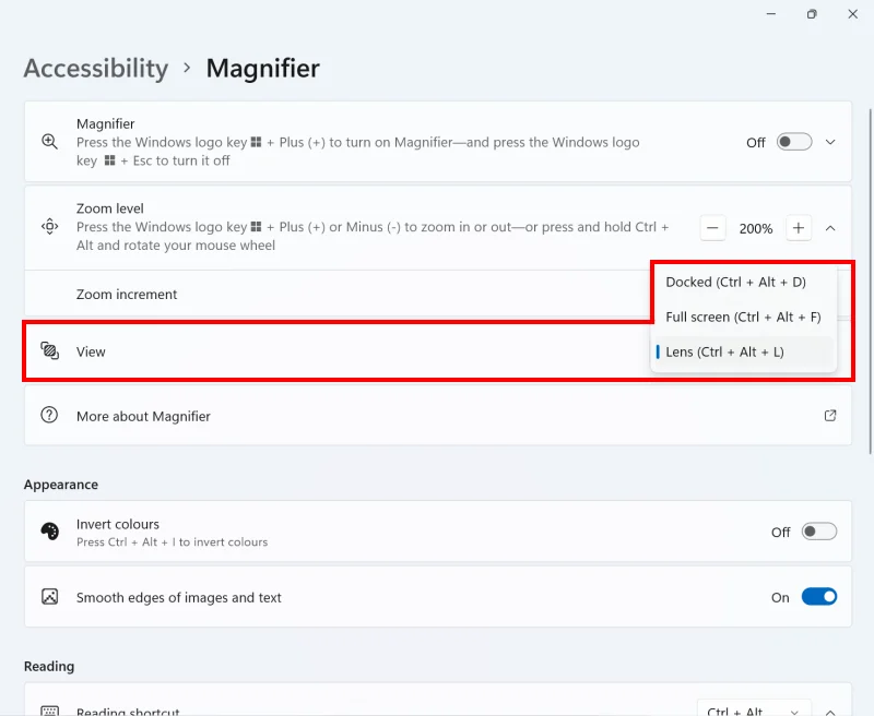 Hoe u de Vergroter-tool gebruikt op Windows 11